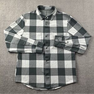 Lululemon Shirt Adult Large Button Up Shacket Overshirt Cardigan Casual Men's